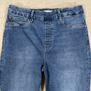 💛 Good American Women’s Jeans Size 4 Preowned Excellent Blue